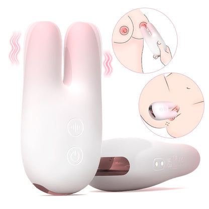 Bunny ears cute mini clitoris nipple vibrator